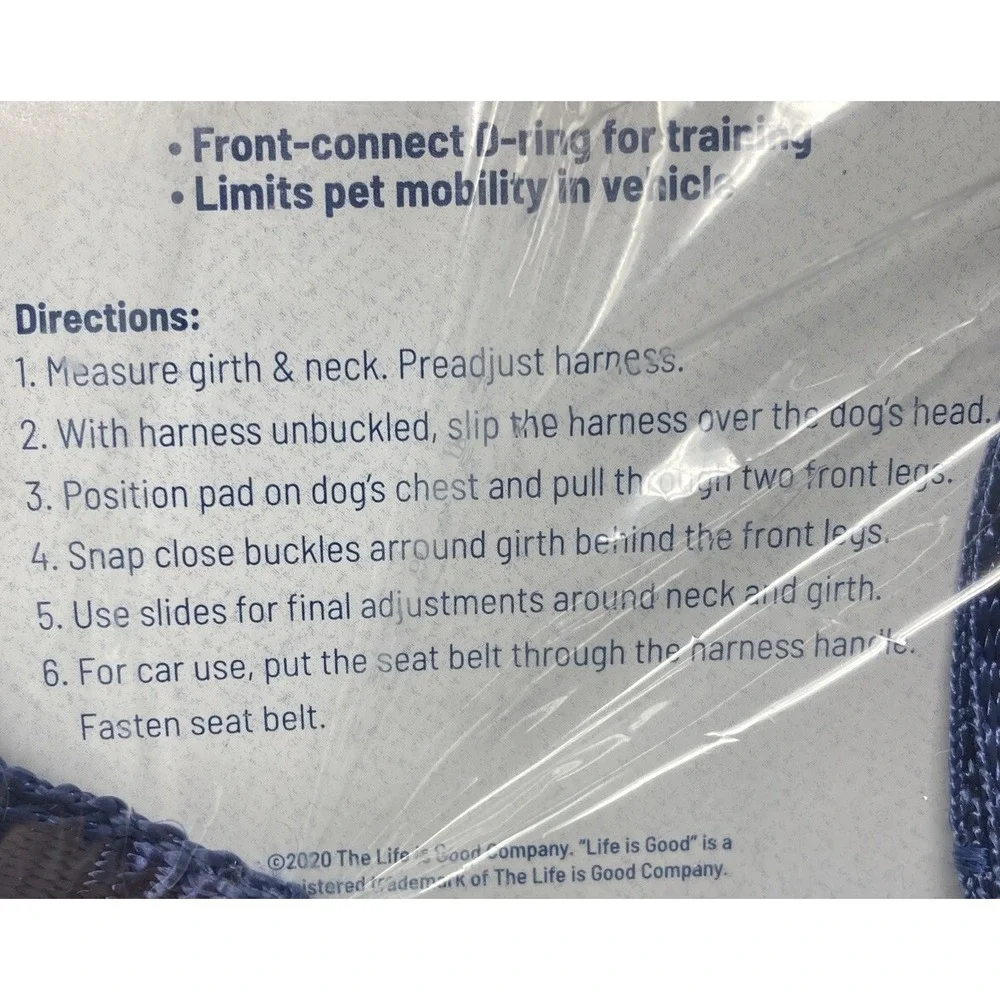 Life is Good Daisy‎ Dog Harness SMALL 7-18 lbs NWT 🌼